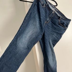 Old Navy Curvy Mid Rise Skinny Jeans